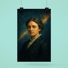 Henrietta Swan Leavitt star map portrait poster 6