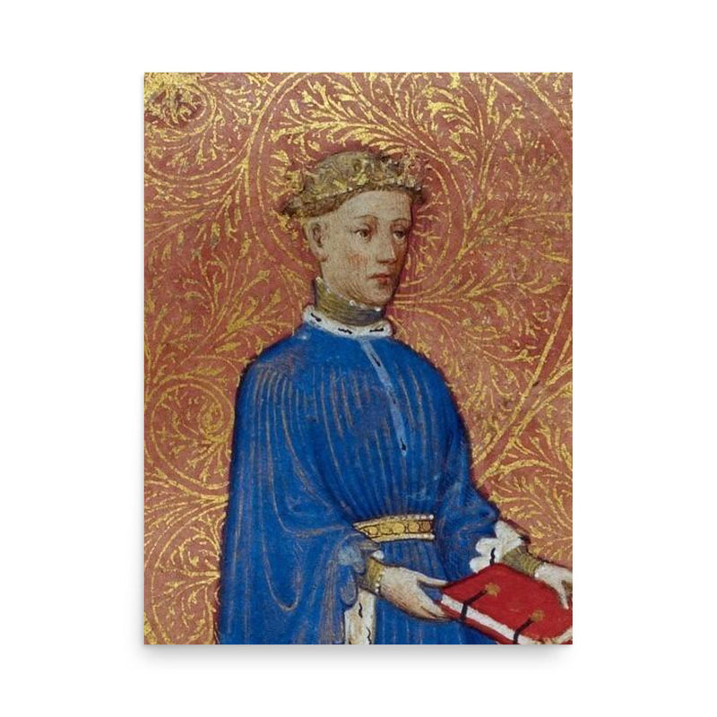 Henry V poster on a plain backdrop in size 18