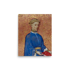 Henry V poster on a plain backdrop in size 8"x10".