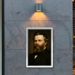 Herman Melville portrait poster 2
