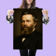 Herman Melville portrait poster 3