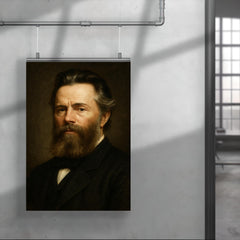 Herman Melville portrait poster 4