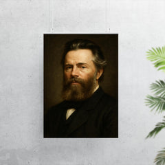 Herman Melville portrait poster 7