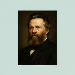 Herman Melville portrait poster 8