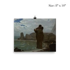 Hero and Leandre by Louis-Marie Baader, 1866 poster 4