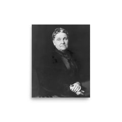 Hetty Green poster on a plain backdrop in size 8"x10".