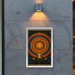 Hildegard of Bingen cosmic vision mandala poster 2