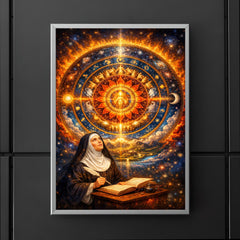 Hildegard von Bingen cosmic mandala vision poster 5