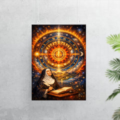 Hildegard von Bingen cosmic mandala vision poster 7
