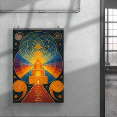 Hilma af Klint occult geometry temple poster 4