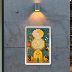 Hilma af Klint temple paintings and symbols poster 2