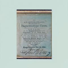 Hinge Patented October 14, 1856 and April 21, 1857 poster 8