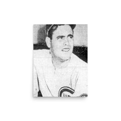 Hiram Bithorn poster on a plain backdrop in size 12"x16".