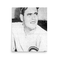Hiram Bithorn poster on a plain backdrop in size 16"x20".