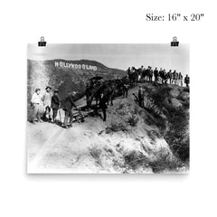 Hollywood Sign, 1923 poster 2