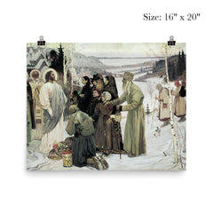 Holy Rus by Mikhail Nesterov, 1906 poster 2
