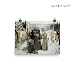 Holy Rus by Mikhail Nesterov, 1906 poster 3