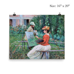 Home of Monet by John Leslie Breck poster 2