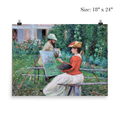 Home of Monet by John Leslie Breck poster 5