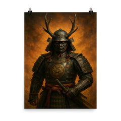 Honda Tadakatsu poster on a plain backdrop in size 8"x10".