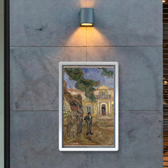 Hospital at Saint-Rémy-de-Provence by Vincent van Gogh, 1889 poster 2