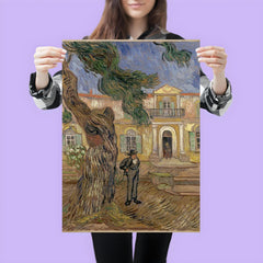 Hospital at Saint-Rémy-de-Provence by Vincent van Gogh, 1889 poster 3