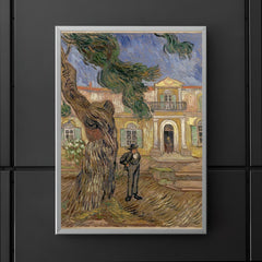 Hospital at Saint-Rémy-de-Provence by Vincent van Gogh, 1889 poster 5