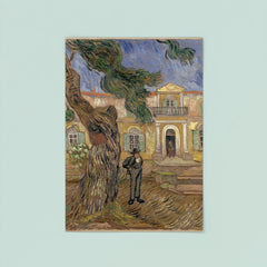 Hospital at Saint-Rémy-de-Provence by Vincent van Gogh, 1889 poster 8
