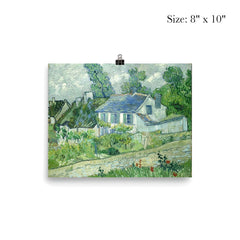 Houses in Auvers by Vincent van Gogh, 1890 poster 4