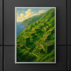 Houtouwan Abandoned Village China poster 5