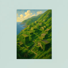 Houtouwan Abandoned Village China poster 8