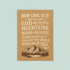 How cool is it that God thought the world needed one of you poster 8