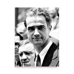 Howard Hughes poster on a plain backdrop in size 18"x24".