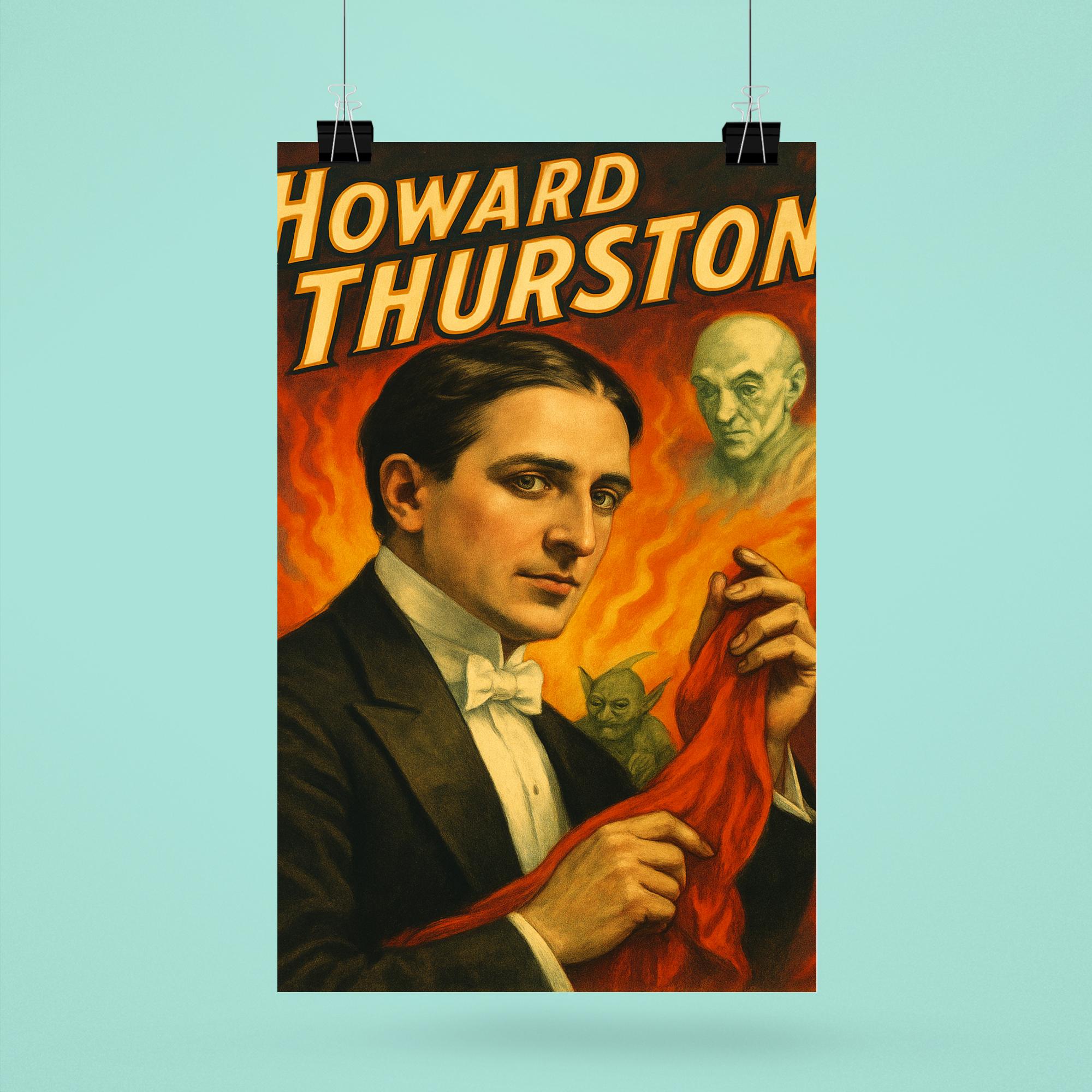 Howard Poster Howard Thurston Poster Print — Museum-Quality 18
