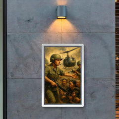 Hugh Thompson Jr intervening at My Lai poster 2