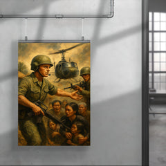 Hugh Thompson Jr intervening at My Lai poster 4