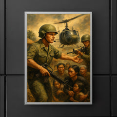 Hugh Thompson Jr intervening at My Lai poster 5