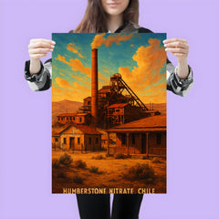 Humberstone Nitrate Town Chile poster 3
