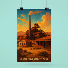 Humberstone Nitrate Town Chile poster 6