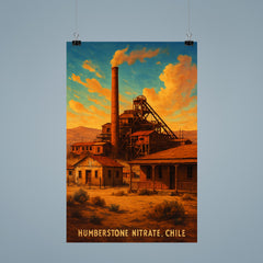 Humberstone Nitrate Town Chile poster 9