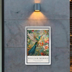 Hummingbird by William Morris poster 2
