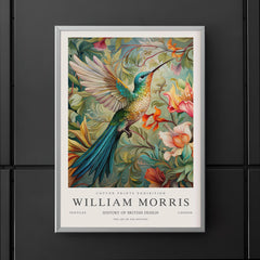 Hummingbird by William Morris poster 5