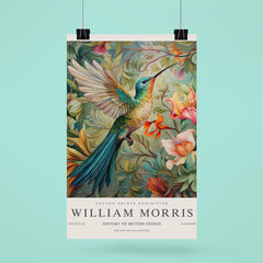 Hummingbird by William Morris poster 6