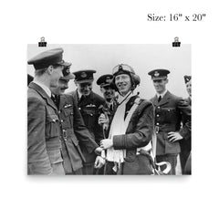 Hurricane Pilot Ginger Lacey, 18 Kills in the Battle of Britain poster 2