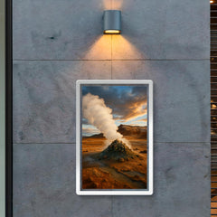 Hverir Namaskard Fumaroles Iceland poster 2