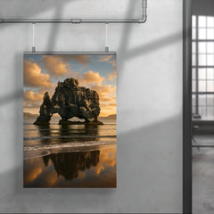 Hvitserkur Sea Stack Iceland poster 4