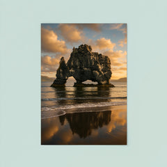 Hvitserkur Sea Stack Iceland poster 8