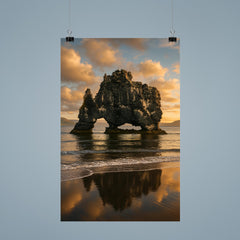 Hvitserkur Sea Stack Iceland poster 9