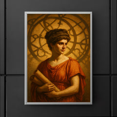 Hypatia beneath Alexandria astrolabe shadows poster 5