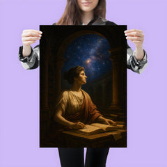 Hypatia in Alexandrian library starlight poster 3